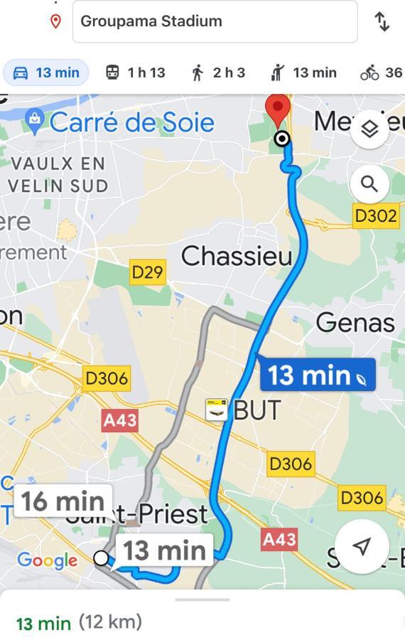 T2 En Duplex&terrasse Saint-Priest (Rhone)